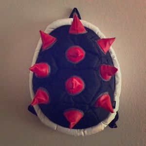 spiked turtle shell backpack
